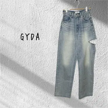 GYDA 제이다 커스텀 데미지 커브 데님