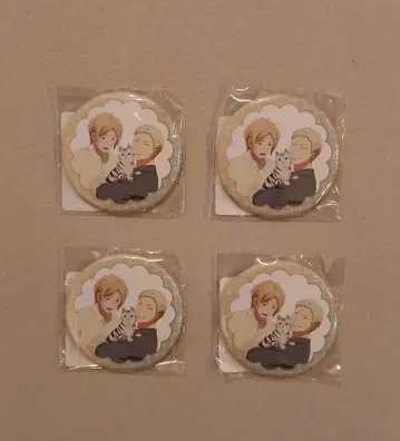 기븐 히이라기 mix DMM 스크래치 캔뱃지 세트 아키히코 & 하루키