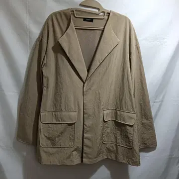 KEYUCA 케유카 청우발수 노카라 코트 베이지