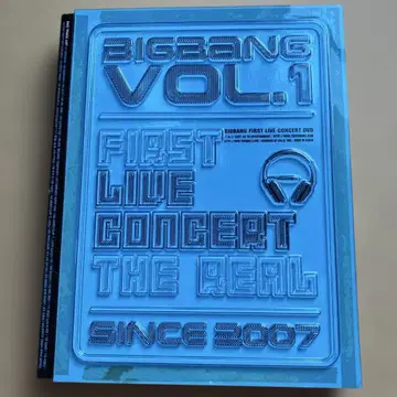 DVD BIGBANG VOL.1 FIRST LIVE Concert 미사용