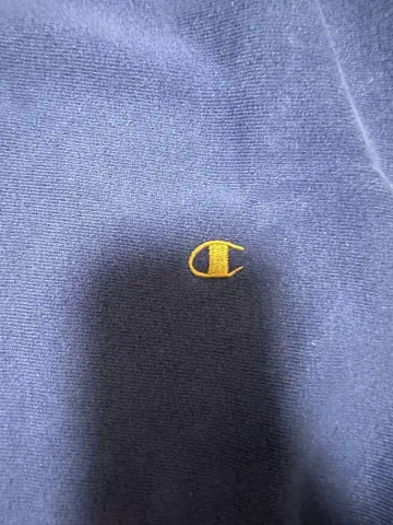 90s Champion reverse weave 금색 퍼플