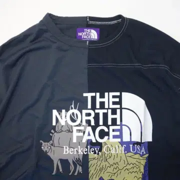 새상품급 the north face purple label 셔츠