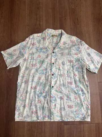 Sun Surf 신상 하와이안 셔츠 XL