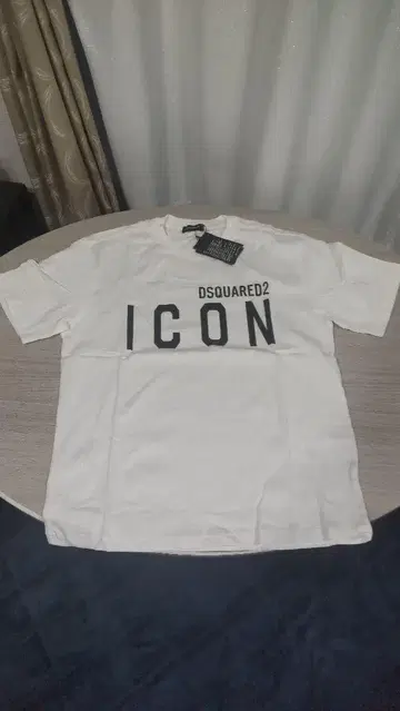 DSQUARED2 ICON 티셔츠 L 사이즈 화이트