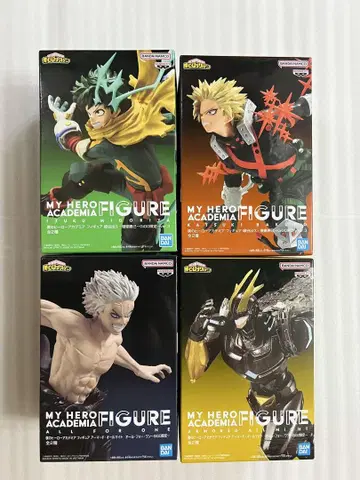 GIGO 나의 히어로 아카데미아 피규어 4체 세트