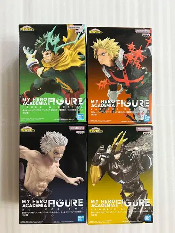 GIGO 나의 히어로 아카데미아 피규어 4체 세트
