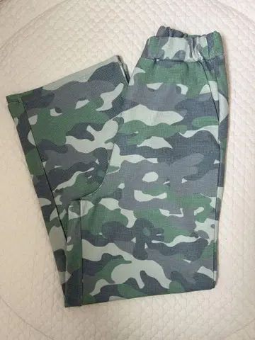RE. 카모플라주 와플 팬츠