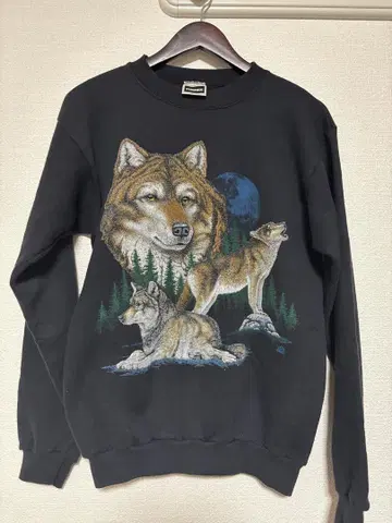 애니멀 트레이닝복 늑대 탈텍스 90s