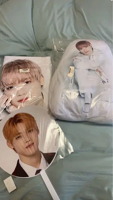 INI 기무라 마사야 팬미팅 부채, 쿠션, 담요 세트