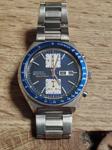 SEIKO 5 sports SpeedTimer 자동 와인딩 올 오리지널