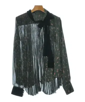 sacai 여성용 캐주얼 셔츠