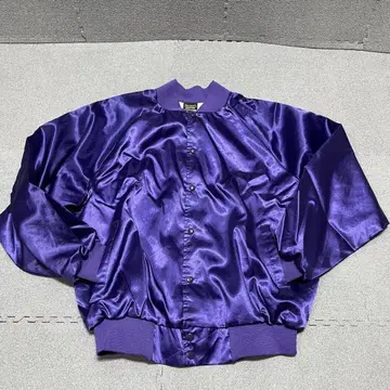 1109 USA제 Nemesis 광택 퍼플 래글런 XL 리브 옷깃 스냅