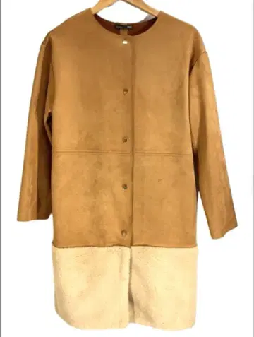 새상품급 ZARA 노카라 코트/자켓 보아