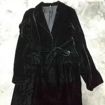 ef-de 벨로아 롱 코트 에프데