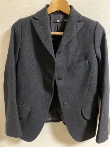 [ 레어 ] +J 다크 그레이 테일러드 자켓 S UNIQLO