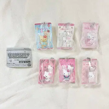 [ 새상품 ] HELLO KITTY 패키지 미니어처 컬렉션 컴플리트