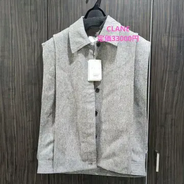 CLANE 그레이 베스트 지레 F 사이즈