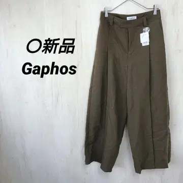 Gaphos 핀턱 와이드 스트레이트 슬랙스