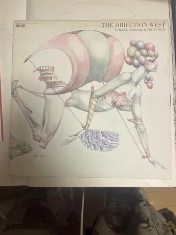 THE DIRECTION-WEST KAZU 우노 아키라 레코드 자켓