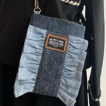 Levi's 데님 리메이크 데님 숄더백 핸드메이드