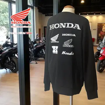 HONDA 블랙 맨투맨 공식 라이선스 상품 L 사이즈 새상품