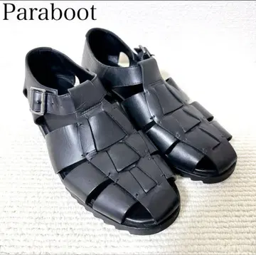 [ 선착순 ] Paraboot PACIFIC 구르카 샌들 블랙 가죽 43