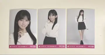 노기자카46 브로마이드 이케다 에이사 어깨 트임 상의 3종 컴프