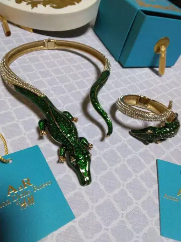 AnnaDelloRusso at H&M 팔찌 목걸이 2세트