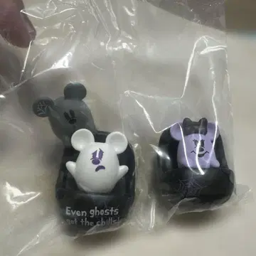 할로윈 미키 미니 피규어 2체 세트