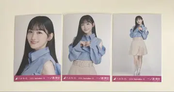 노기자카46 브로마이드 이치노세 미쿠 어깨 트임 상의 3종 컴프