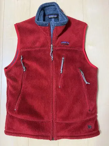 [레어] patagonia R4 베스트 레드 남성용S