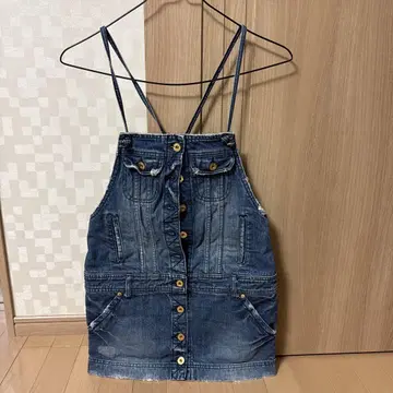 데님 스트랩 포함 살로펫