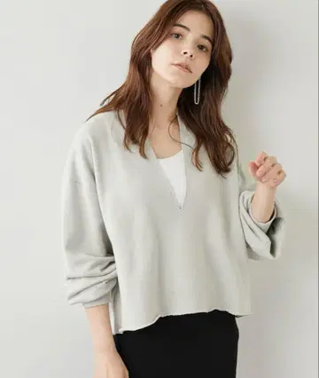 맨투맨 V넥 풀오버 윔 가젯 whimgazette