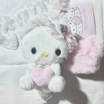 챠미 키티 봉제 인형 키링 헤이세이 탄생 캐릭터