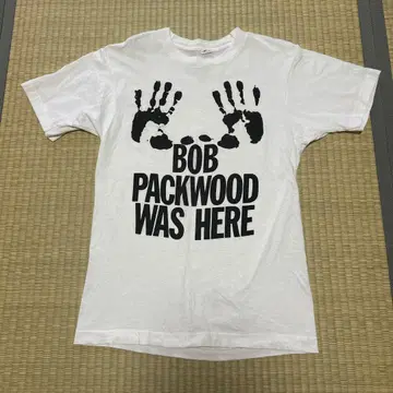 빈티지 70'S BOB PACKWOOD WAS HERE 티셔츠 L