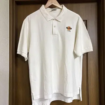 Hard Rock Cafe Orlando 피케 셔츠 화이트