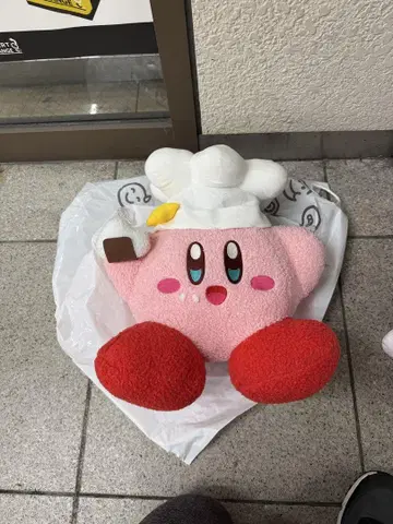 커비 셰프 봉제 인형 빅