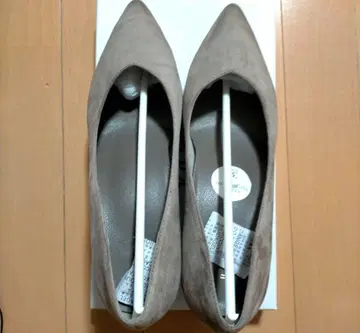 RANDA 브라운 중간 힐 펌프스 24cm
