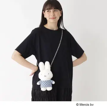 opaque clip 미피 봉제 인형 백 2개 세트