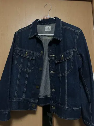 Lee 다크 블루 데님 자켓