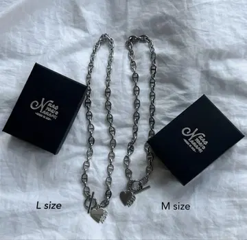 kaoyorinakami 실버 목걸이 KYRN necklace