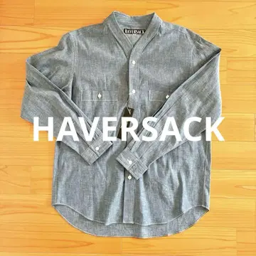 [ HAVERSACK ] 하버색 노카라 바지 셔츠