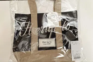 Herlipto HLT 미니 토트백 루미네 black 토트백