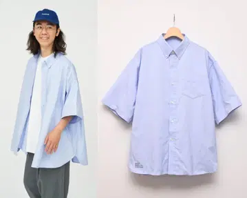 FreshService 프레쉬 서비스 반팔 버튼 다운 셔츠 빅