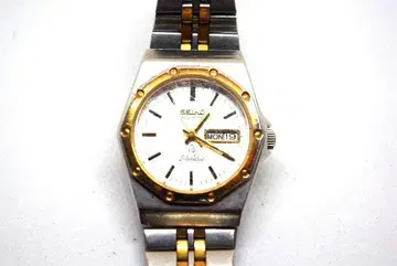 SEIKO 세이코 앤티크 실버 웨이브 3423-0190