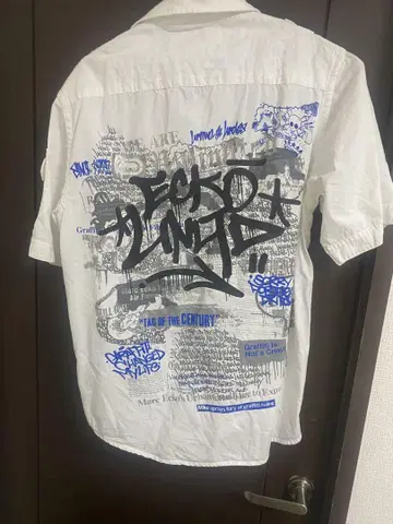 ECKO UNLTD. 반팔 셔츠 L 사이즈 그래피티 프린트