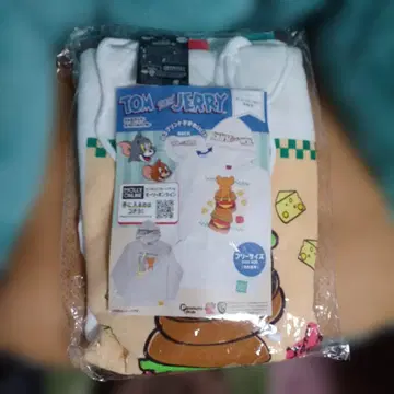 TOM and JERRY 후드 맨투맨 프리 사이즈