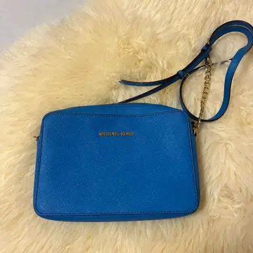 MICHAEL KORS 블루 숄더백