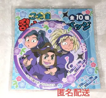 닌타마 란타로 프라이스 캔뱃지 타키야샤마루 & 키하치로 & 타카마루