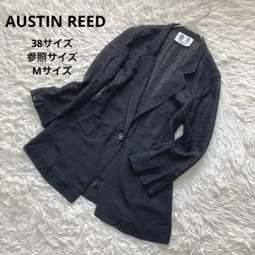 AUSTIN REED 테일러드 자켓 시어 비쥬 비침 블랙 38